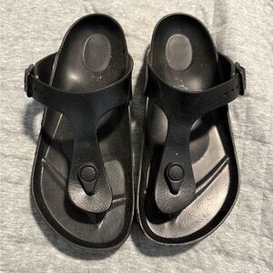 Birkenstock Black Slide Sandals